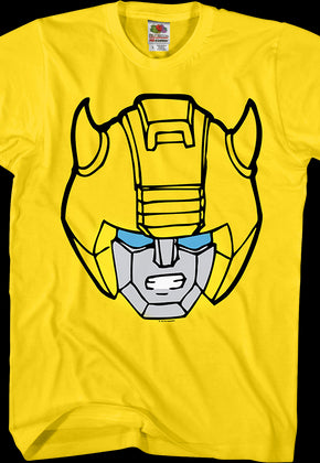 Bumblebee Head Shot Transformers T-Shirt
