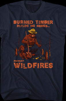 Burned Timber Smokey Bear T-Shirt