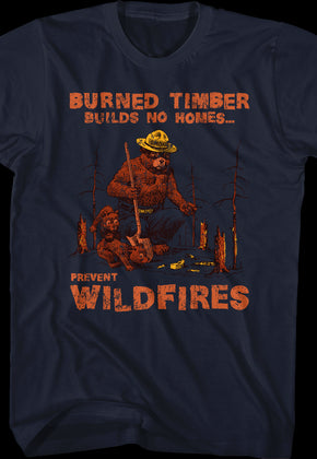 Burned Timber Smokey Bear T-Shirt