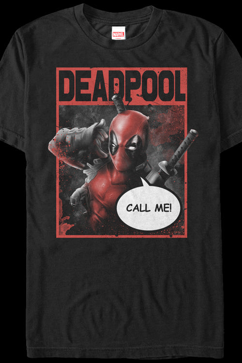 Call Me Deadpool T-Shirtmain product image