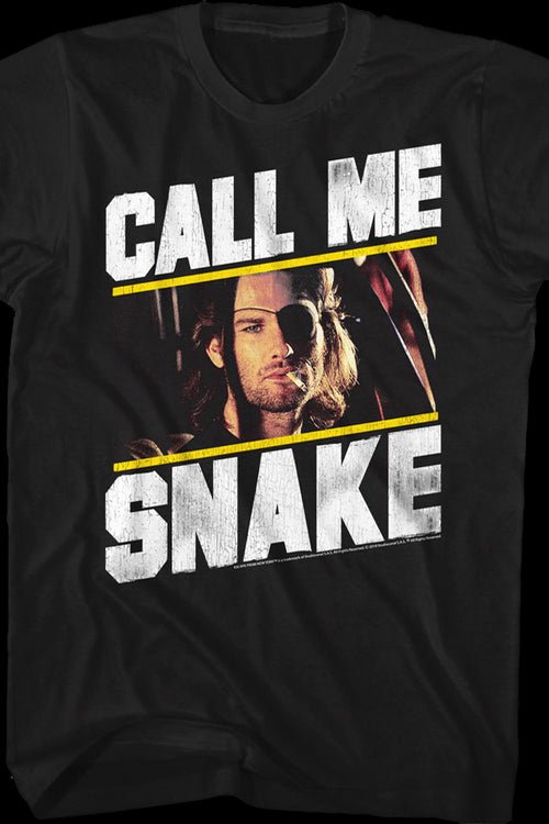 Call Me Snake Escape From New York Shirtmain product image
