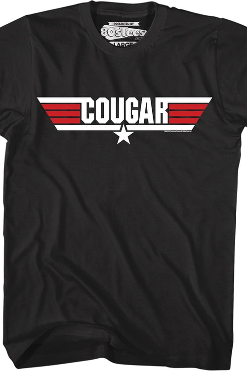 Call Name Cougar Top Gun T-Shirtmain product image
