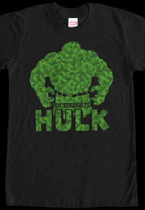 Camouflage Incredible Hulk T-Shirt