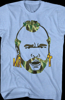 Camouflage Mr. T Shirt
