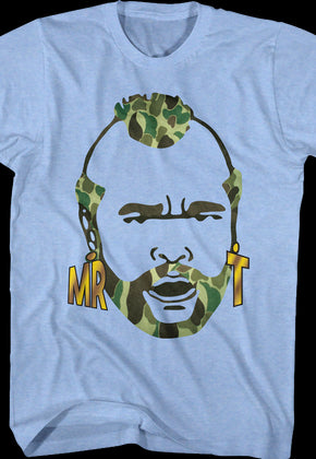 Camouflage Mr. T Shirt