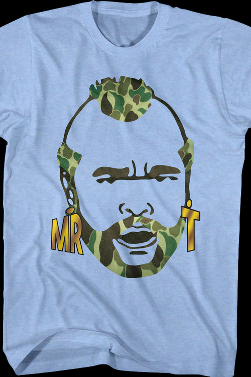 Camouflage Mr. T Shirtmain product image