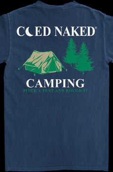 Camping Coed Naked T-Shirt