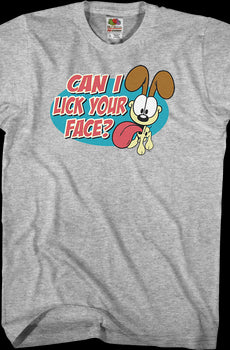 Can I Lick Your Face Garfield T-Shirt