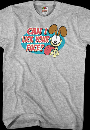 Can I Lick Your Face Garfield T-Shirt