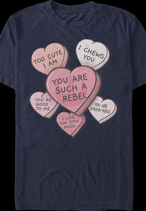 Candy Hearts Star Wars T-Shirt