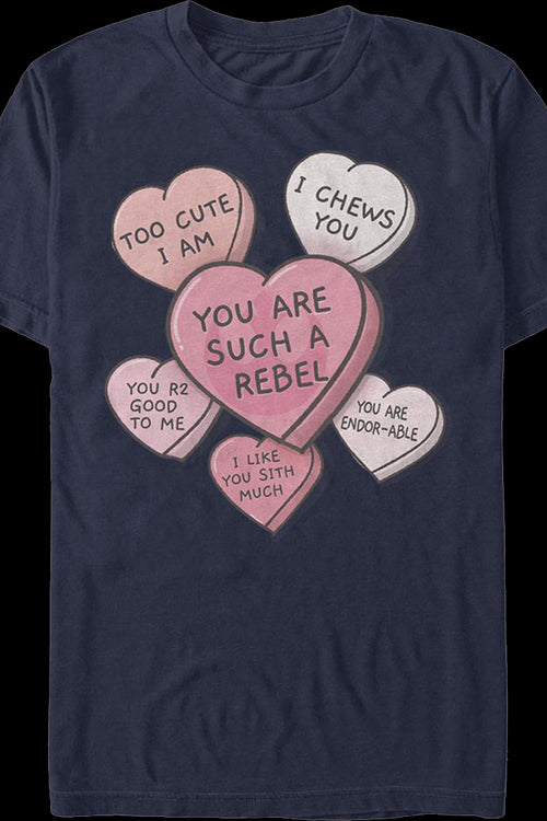 Candy Hearts Star Wars T-Shirtmain product image