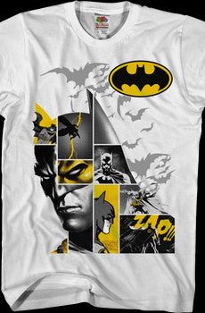Caped Crusader Collage Batman T-Shirt