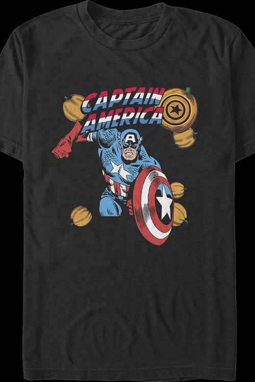 Captain America Halloween Marvel Comics T-Shirtmain product image