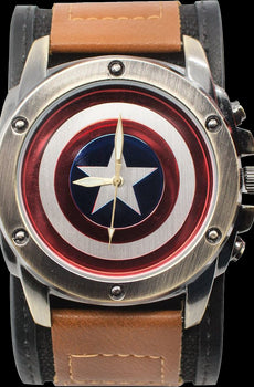 Captain America Shield Marvel Comics Watch