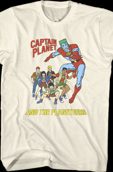 Captain Planet And The Planeteers T-Shirt