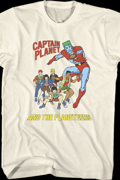 Captain Planet And The Planeteers T-Shirtmain product image