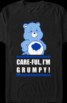 Care-ful I'm Grumpy Care Bears T-Shirt