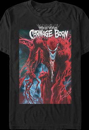 Carnage Born Marvel Comics T-Shirt