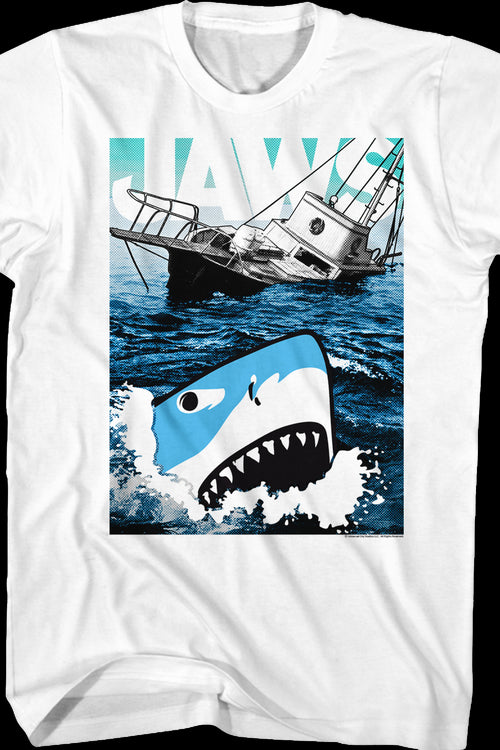 Cartoon Shark Jaws T-Shirtmain product image