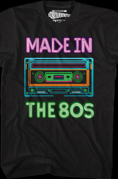 Cassette Tape Made In The 80s T-Shirt