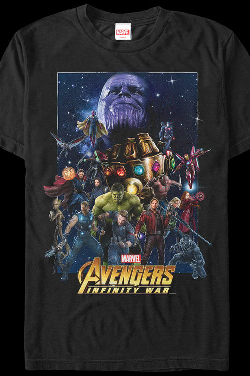 Cast Avengers Infinity War T-Shirtmain product image