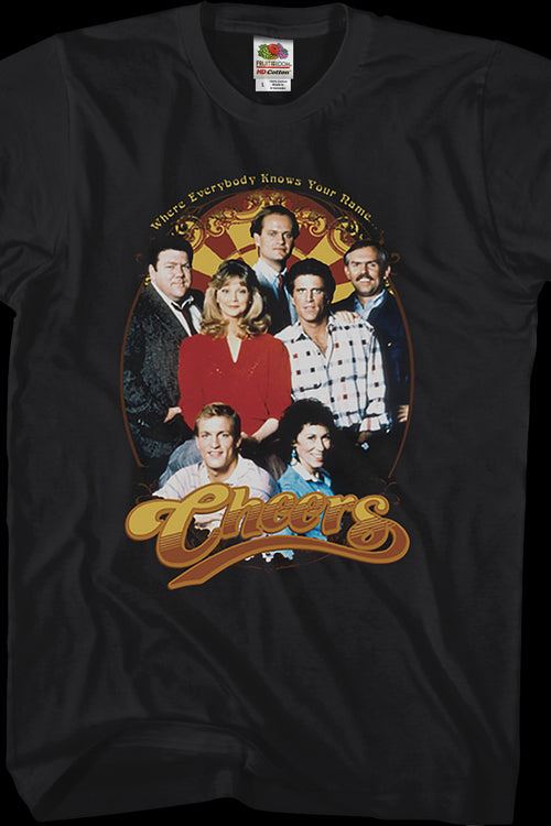 Cast Cheers T-Shirtmain product image