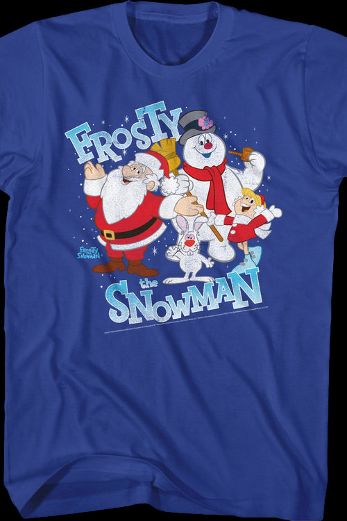 Cast Frosty The Snowman T-Shirtmain product image
