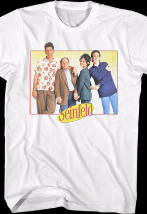 Cast Group Photo Seinfeld T-Shirt