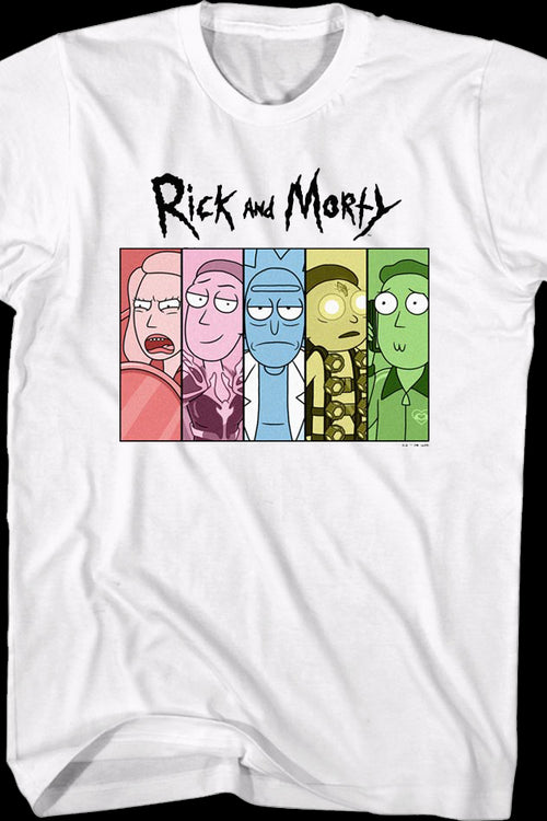 Cast Rick And Morty T-Shirtmain product image