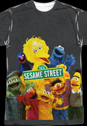 Cast Sesame Street T-Shirt