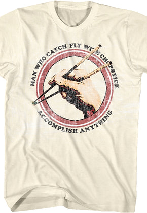 Catch Fly With Chopstick Karate Kid T-Shirt