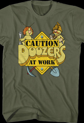 Caution Doozers At Work Fraggle Rock T-Shirt