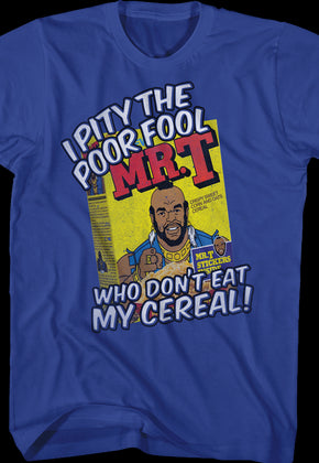 Cereal Mr. T Shirt