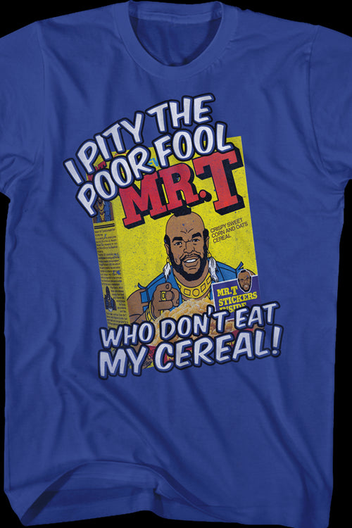 Cereal Mr. T Shirtmain product image