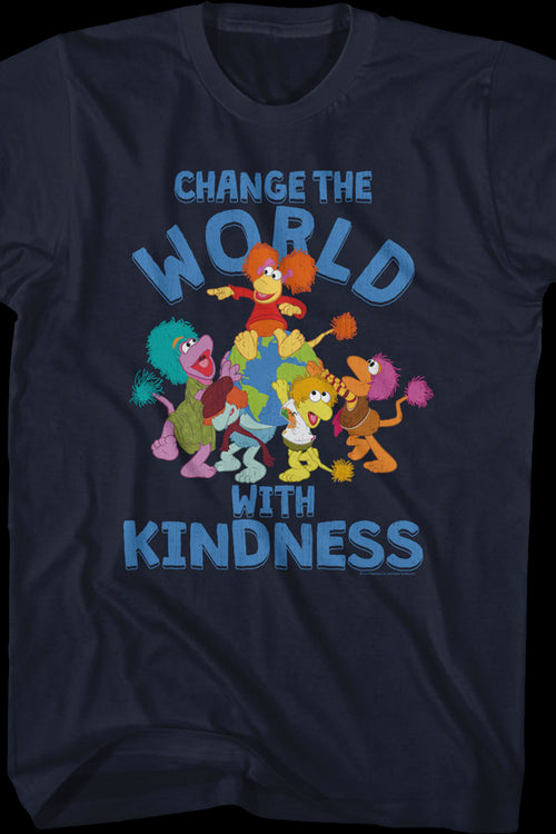 Change The World With Kindness Fraggle Rock T-Shirtmain product image