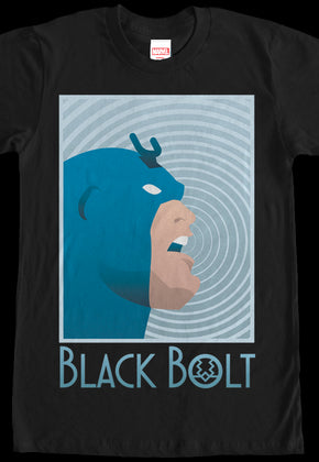 Channeling Powers Black Bolt T-Shirt