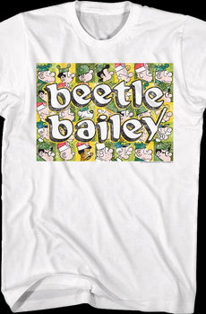 Character Collage Beetle Bailey T-Shirt
