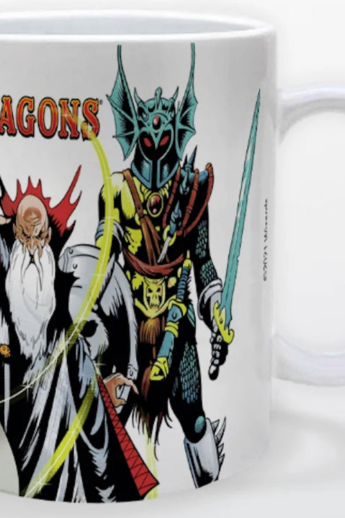 Character Collage Dungeons & Dragons Coffee Mugmain product image
