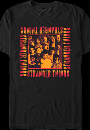 Character Collage Stranger Things T-Shirt