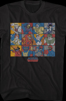 Character Panels Masters of the Universe T-Shirt