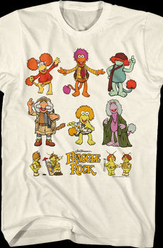 Character Poses Fraggle Rock T-Shirt