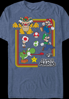 Characters Super Mario Bros. T-Shirt