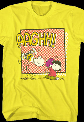 Charlie Brown And Lucy Football Gag Peanuts T-Shirt