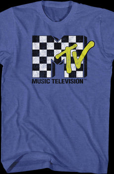 Checkerboard Logo MTV Shirt