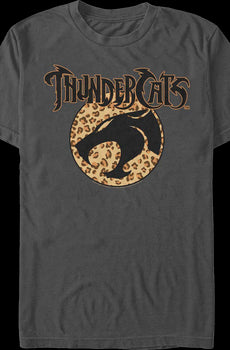 Cheetah Print Logo ThunderCats T-Shirt