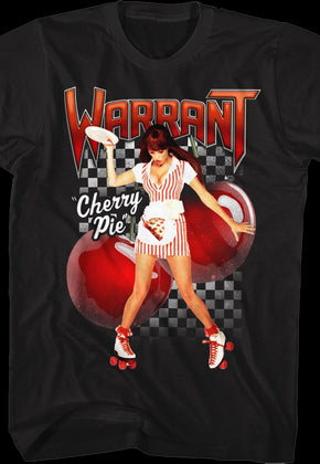 Cherry Pie Tastes So Good Make A Grown Man Cry Warrant T-Shirt