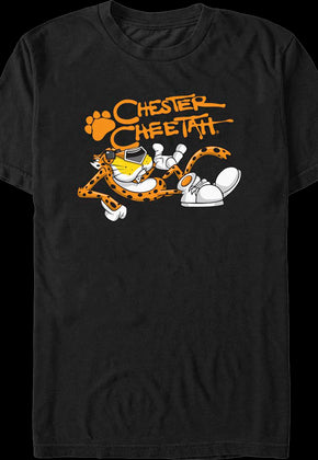 Chester Cheetah Paw Print Cheetos T-Shirt