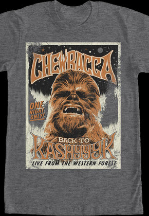 Chewbacca Back To Kashyyyk Star Wars T-Shirt