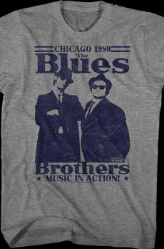 Chicago 1980 Blues Brothers T-Shirt