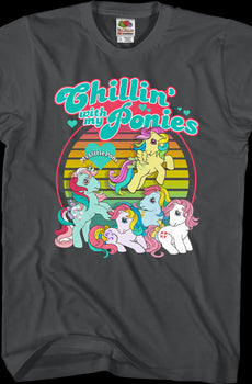 Chillin' With My Ponies My Little Pony T-Shirt